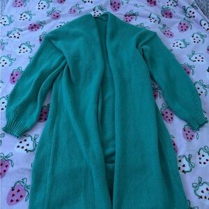 Elegant Teal Women's Sweater